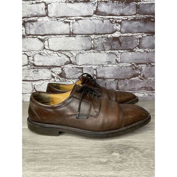 Mephisto Goodyear Welt Brown Leather Oxfords Cap Toe Shoes Men’s Sz 9.5M US/43EU main image 9